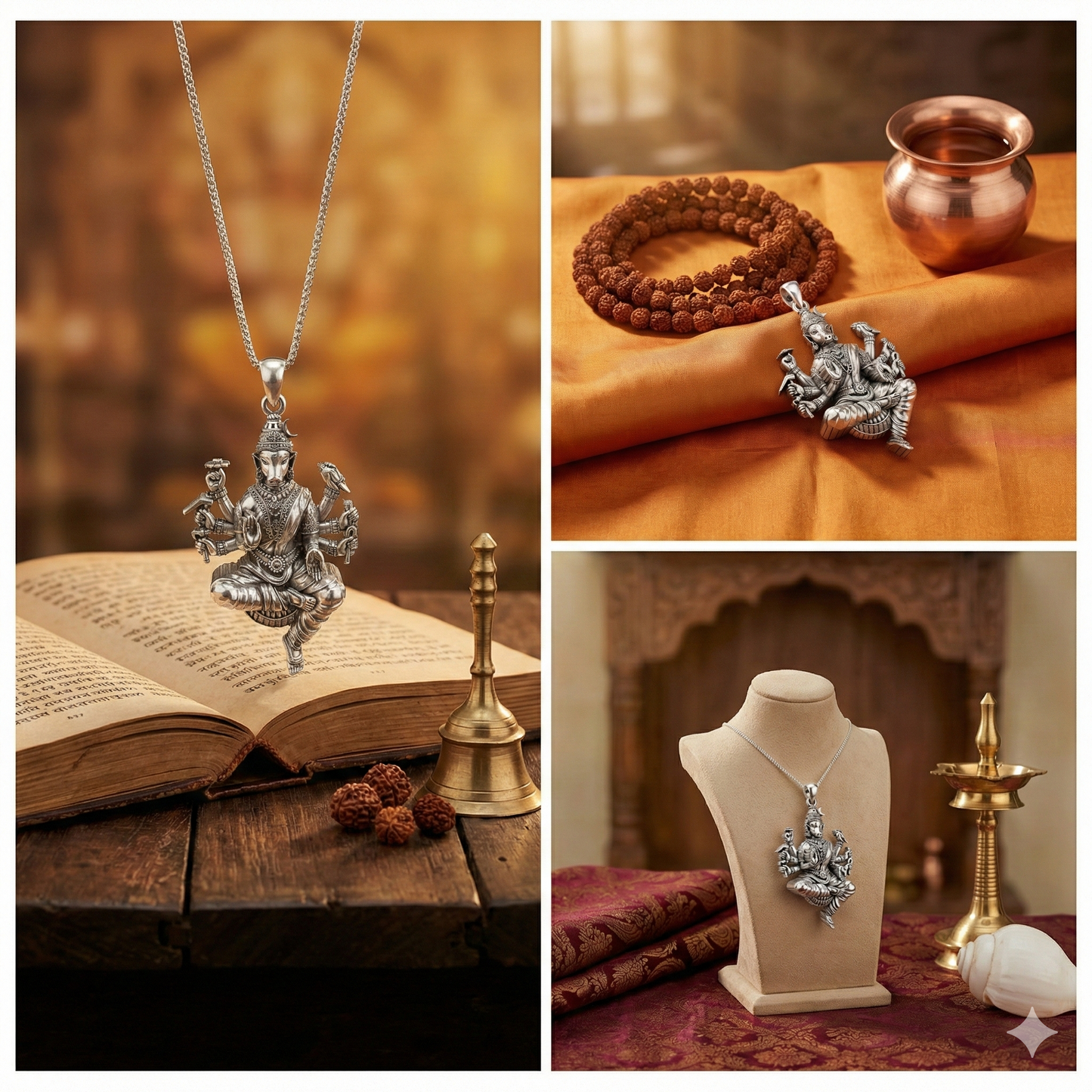 Varahi devi silver locket
