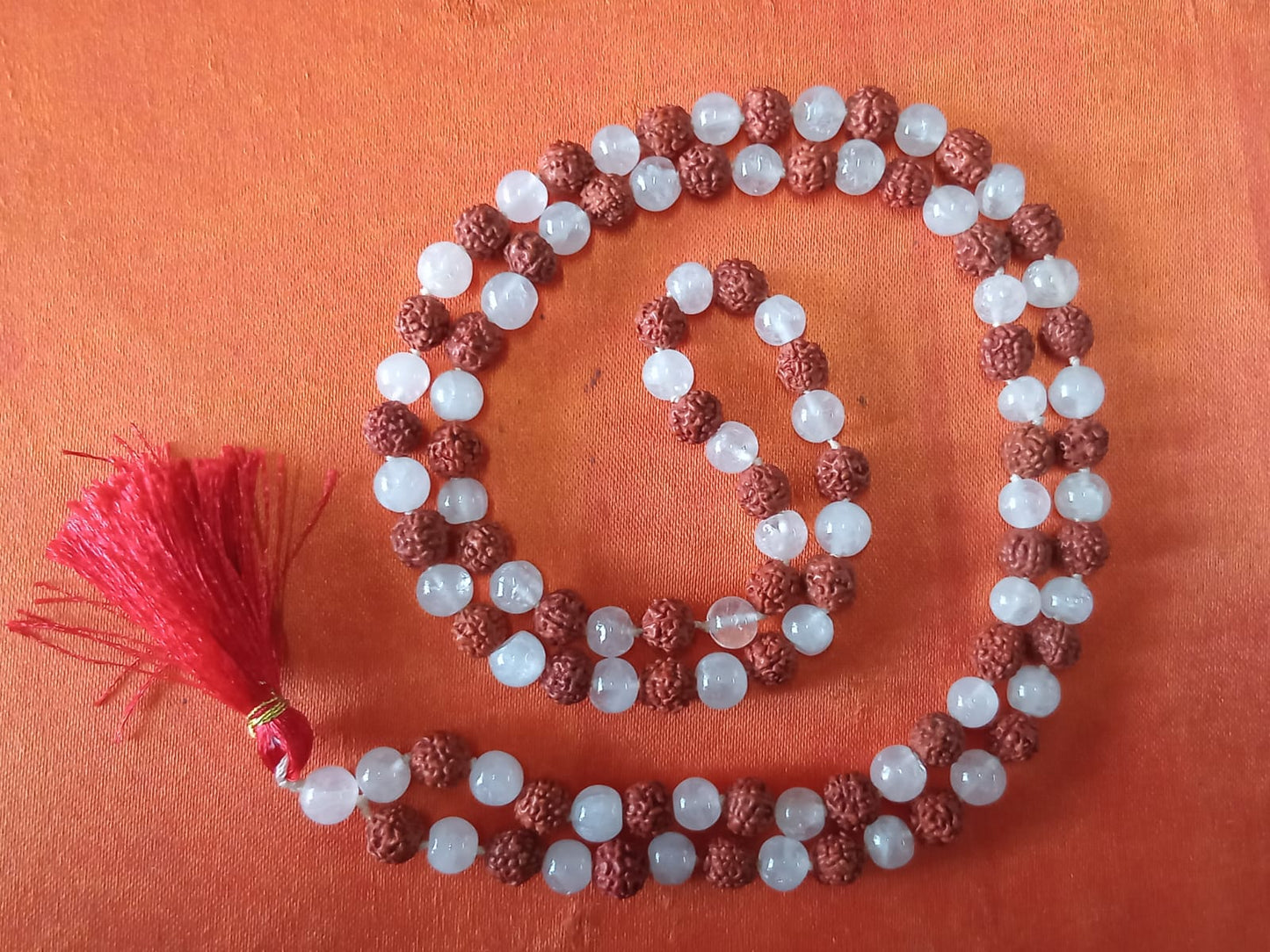 Rudraksha Sphatika Mala