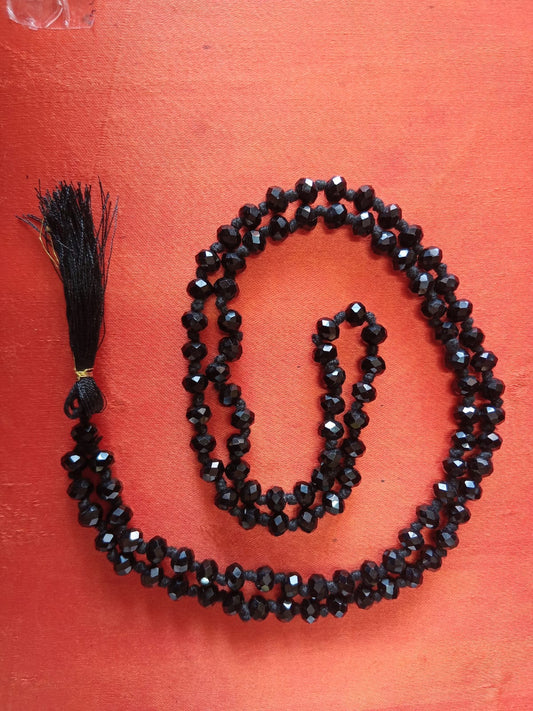 Black Crystal Mala